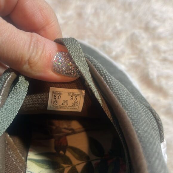 VANS Era Birds Olive Green Brown Low Top Canvas /leather  M8 W9.5 - Picture 9 of 9